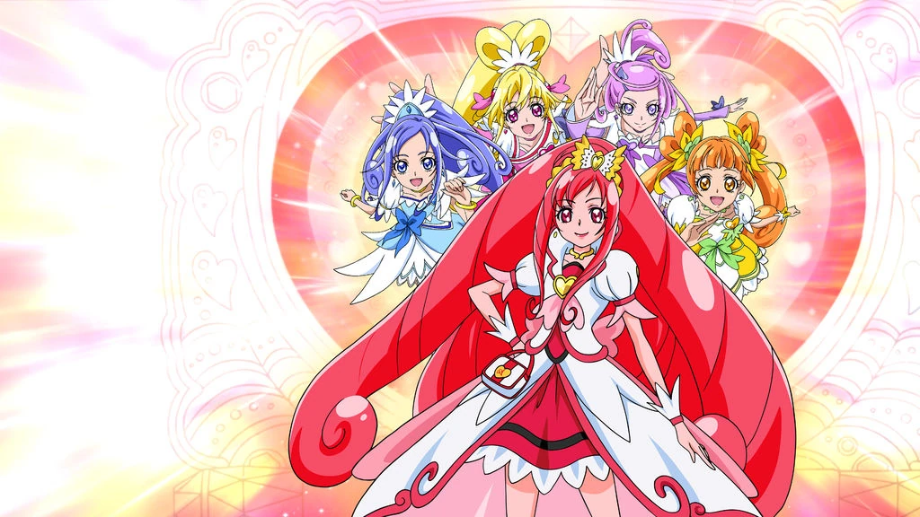 Image Communityheaderbackground Glitter Force Doki Doki Wiki