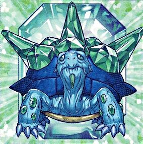 Yu-gi-oh emerald turtle dp07-fr003 1st crystal Beast