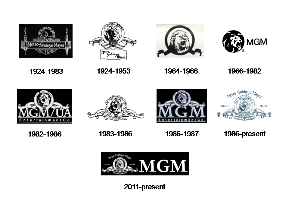 mgm casino logo black and white
