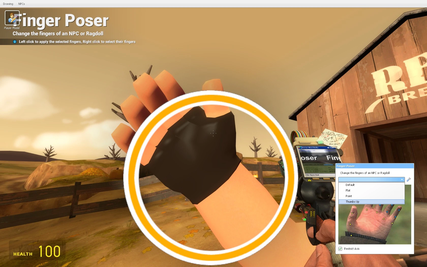 Finger Poser Garry's Mod Wiki Fandom
