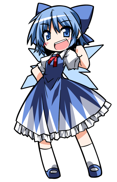 Touhou Cirno Render