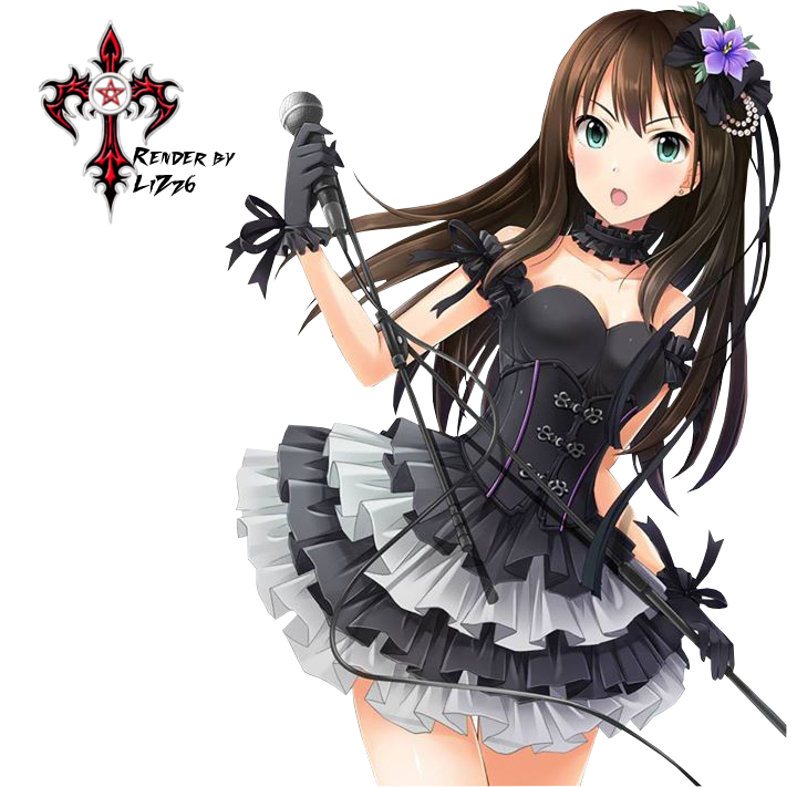 Image 89 Render Anime Music Girl By Lizz6 D9f4vj6 Png Fanonland
