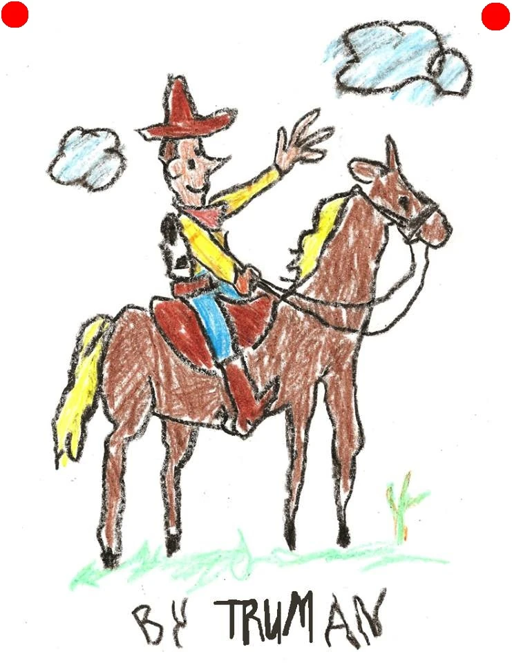 Toy Story 1 Woody On Horse Drawing GoAnimate Super Fanon Wiki