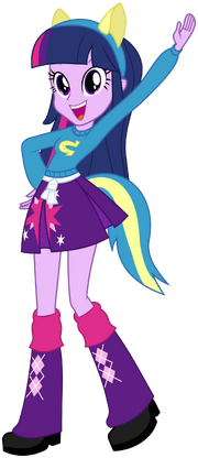 Twilight sparkle cheering by masemj-d6f16py
