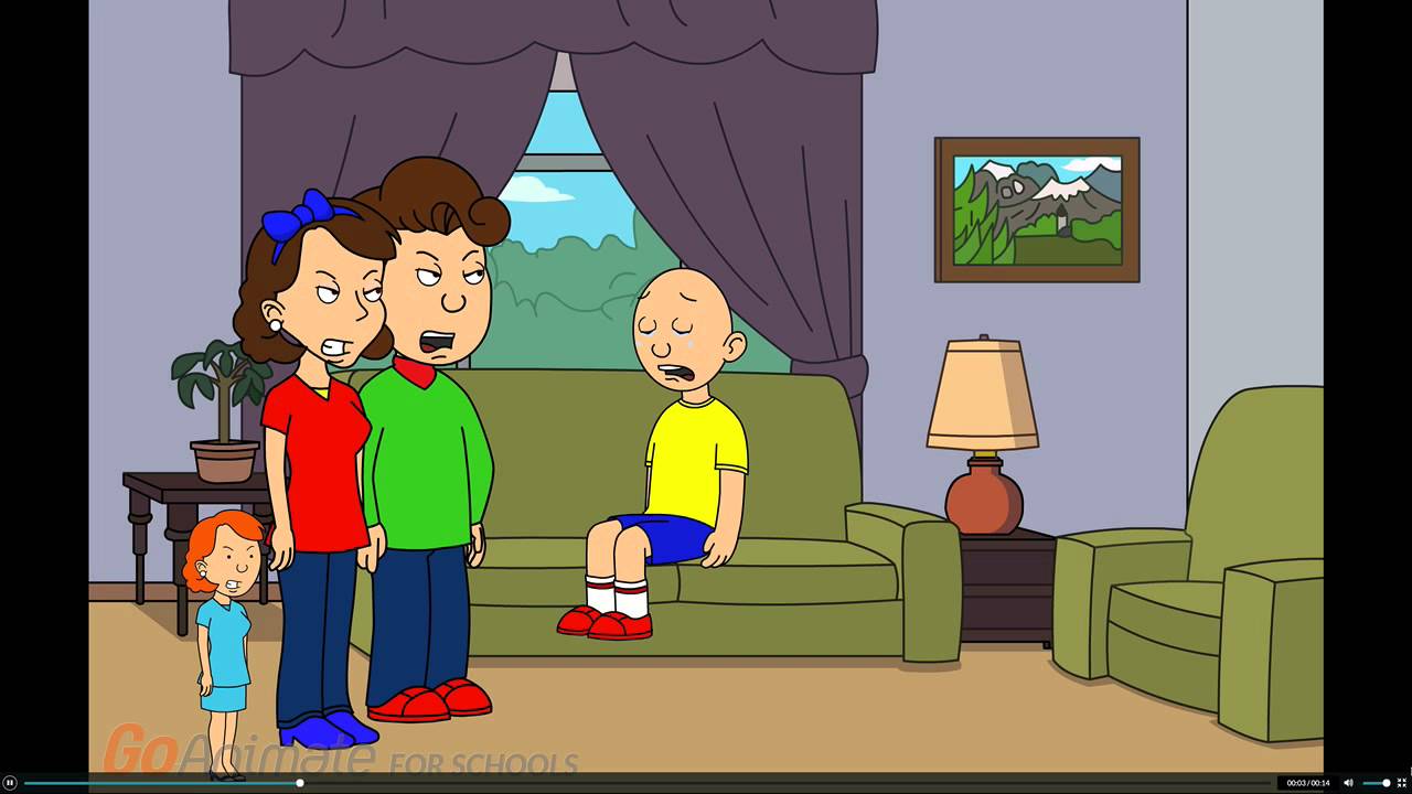 Caillou Gets Grounded Series Goanipedia Fandom 