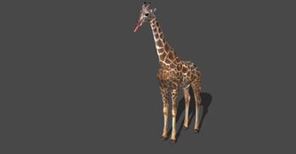 Goat simulator 2014 tall goat original bones by oo fil oo-d7cvnnl
