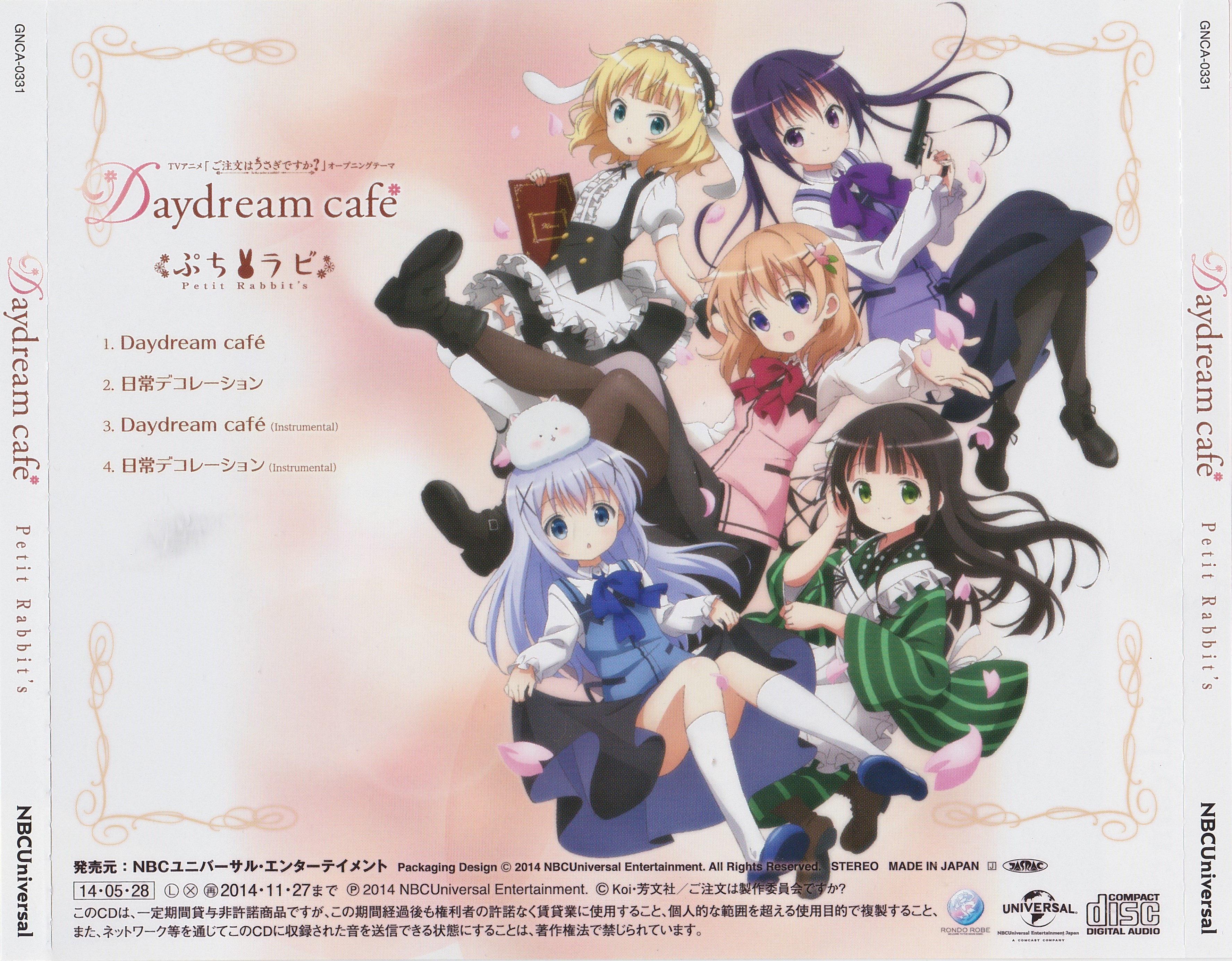 Daydream Cafe Is The Order A Rabbit Wiki Fandom