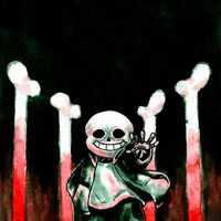 Sans Ultra Exaggerated Ultra Wanked Fanon Wank