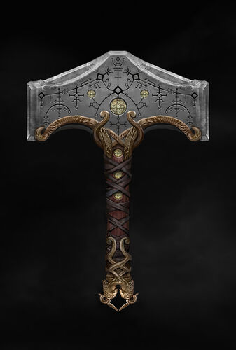 میولنیر (Mjölnir) - God of War