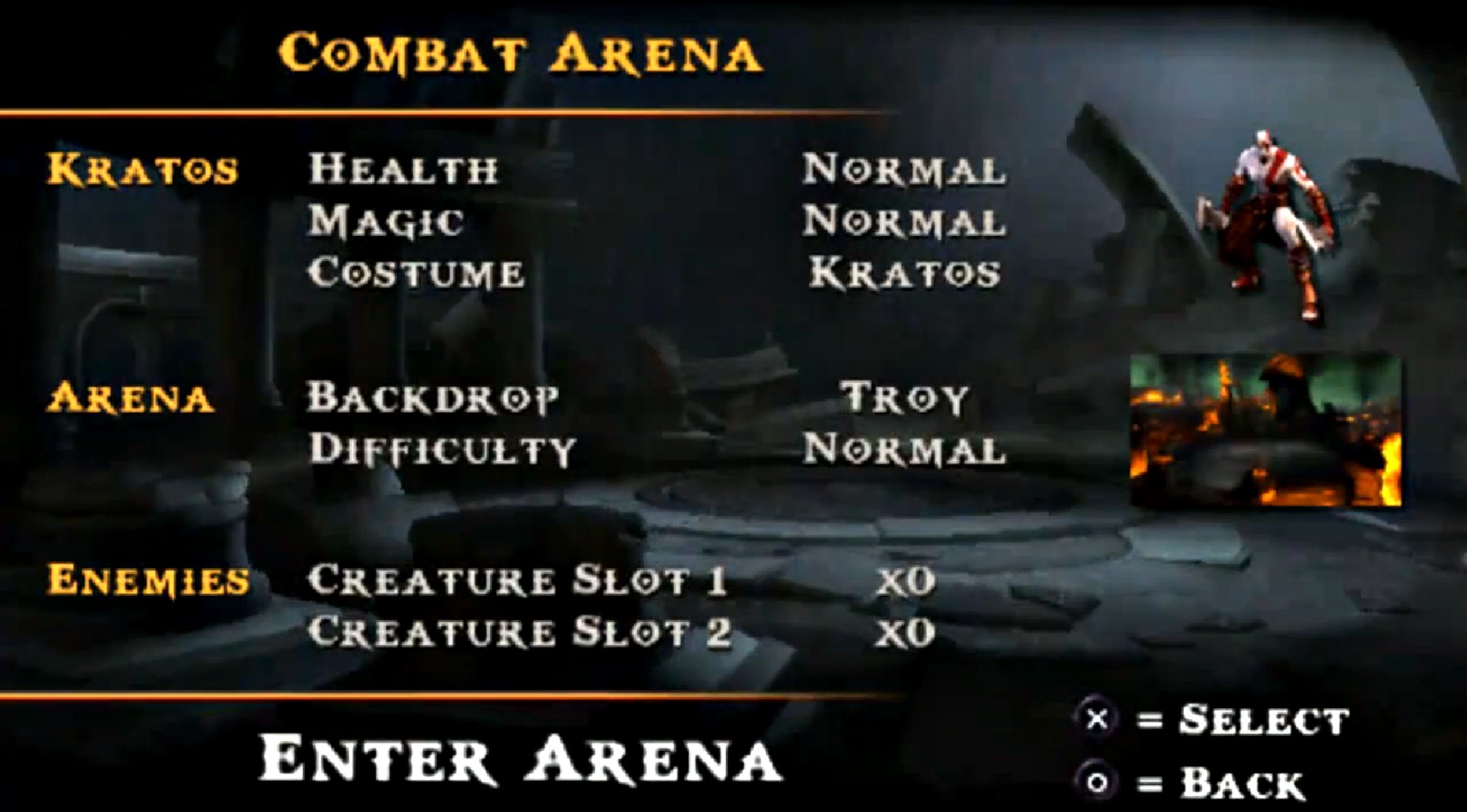 Combat Arena God Of War Wiki Fandom