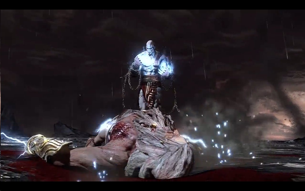 Resultado de imagen de zeus batalla final corazon gaia