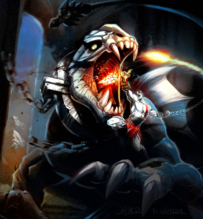 Image - Basilisk battle.jpg | God of War Wiki | FANDOM powered by Wikia