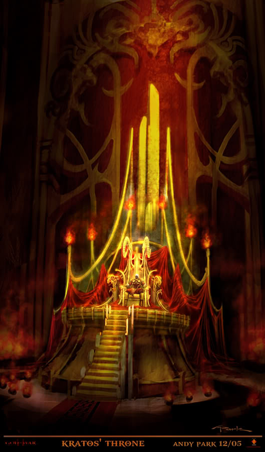 Kratos Throne Room God Of War Wiki Fandom