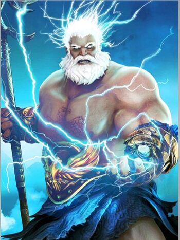 zeus portrait gods rome