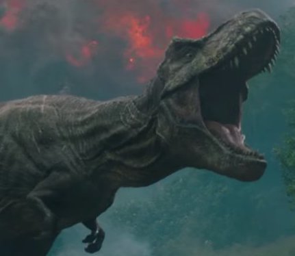 t rex and godzilla