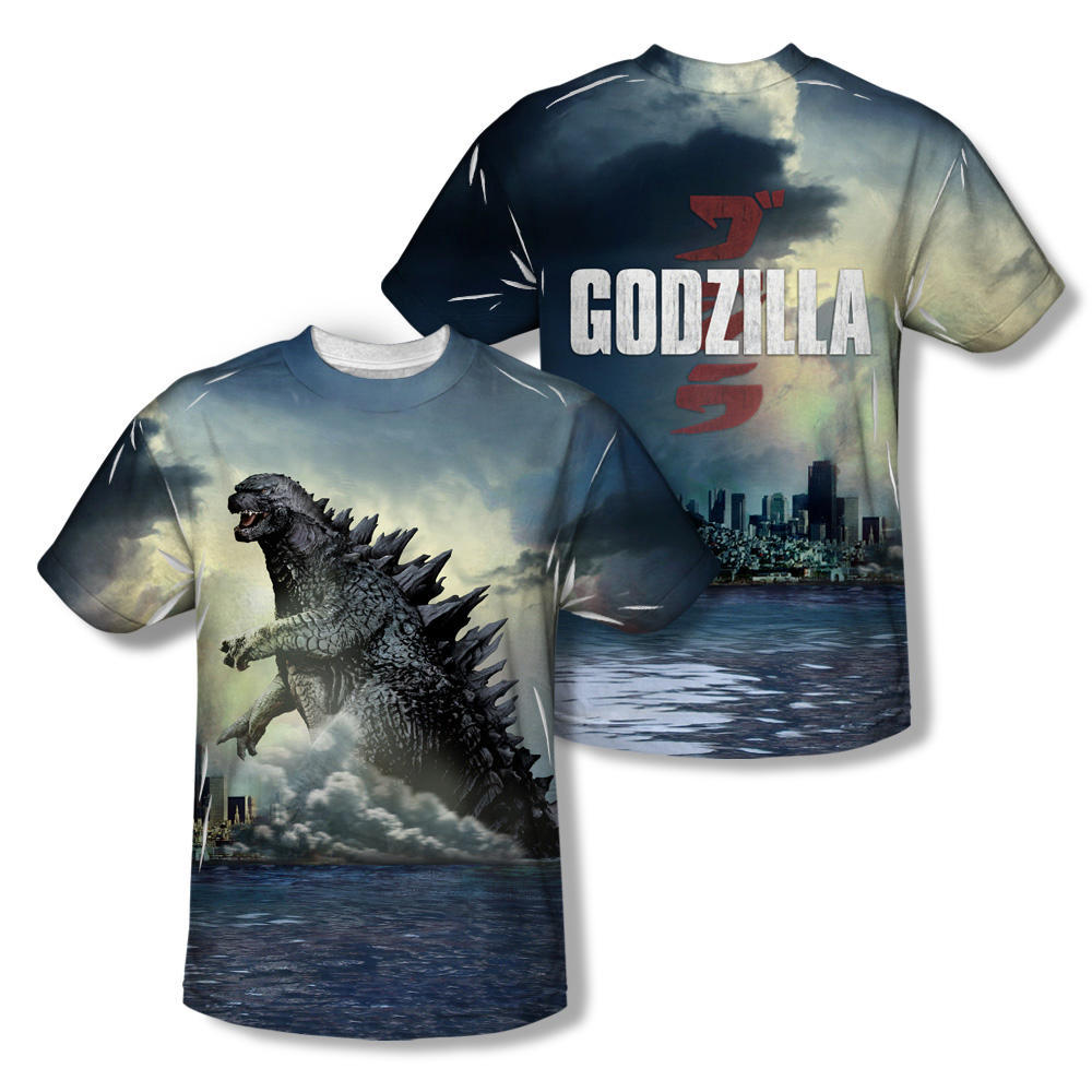 Image - Godzilla Merchandise - Clothes - Godzilla Ocean Scene