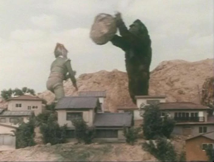 Image Gorilla Rock Throw.jpg Gojipedia FANDOM powered by Wikia