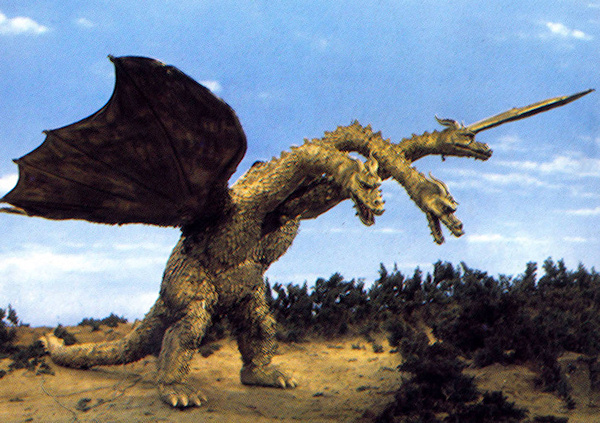 Resultado de imagen de king ghidorah