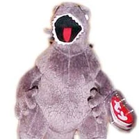 godzilla beanie babies