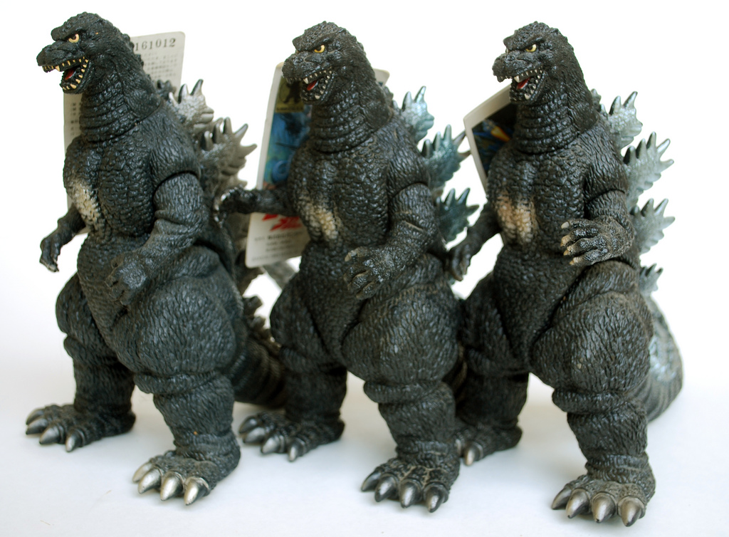 godzilla toy 1990s