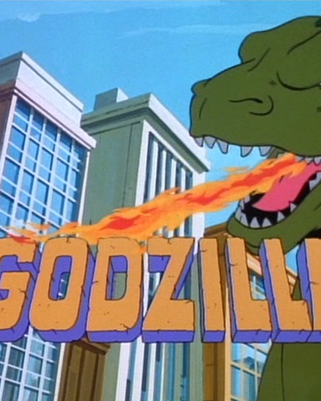 Cartoon Image Of Godzilla