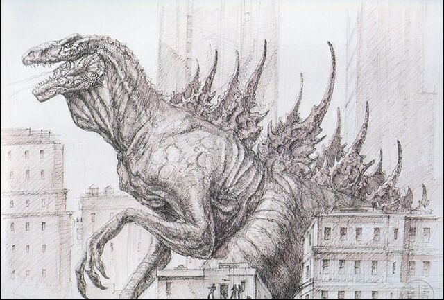 Godzilla 1998 Fan Art
