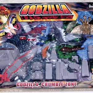 godzilla crumble zone playset