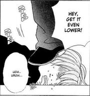 Minami beaten up.