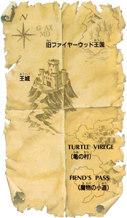 Golden Axe Old Map