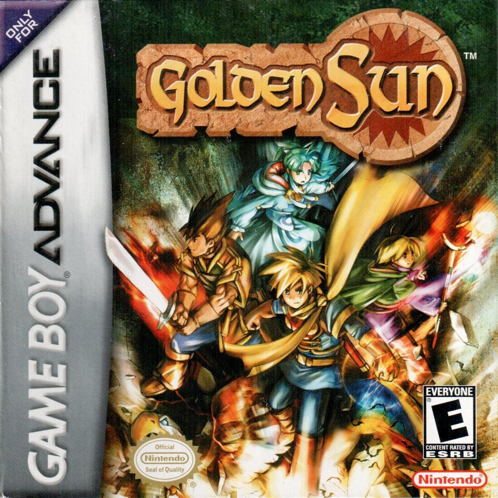 Resultado de imagen para golden sun cover