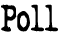 Pollbanner
