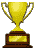 Trophy playoff gold