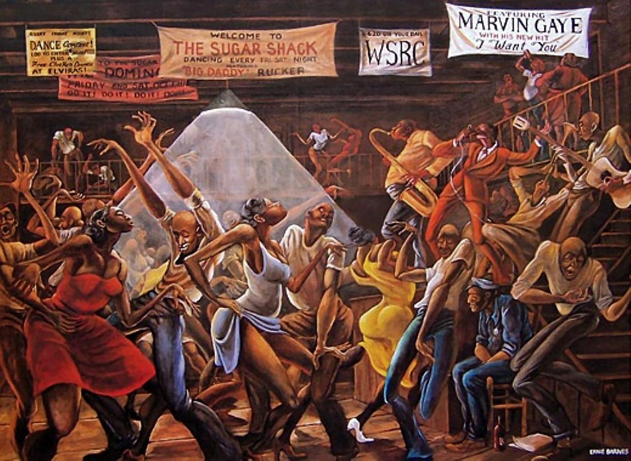 Image Sugar Shack Ernie Barnes Painting Jpg Good Times Wiki   Latest