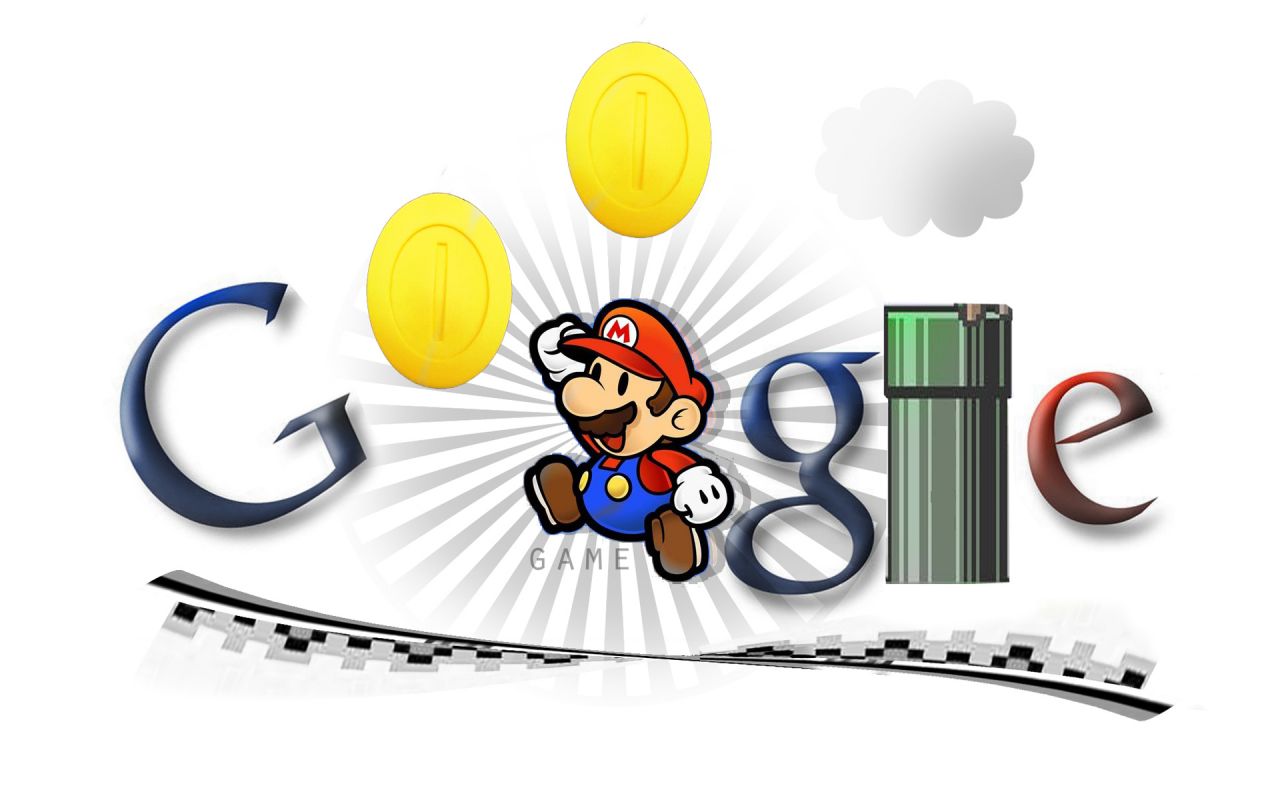 image mario google logo jpg google wiki fandom powered by wikia