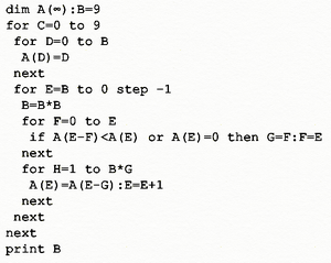 PrSS code