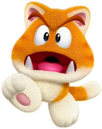 cat goomba plush