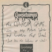 List Of In Book Advertisements Goosebumps Wiki Fandom