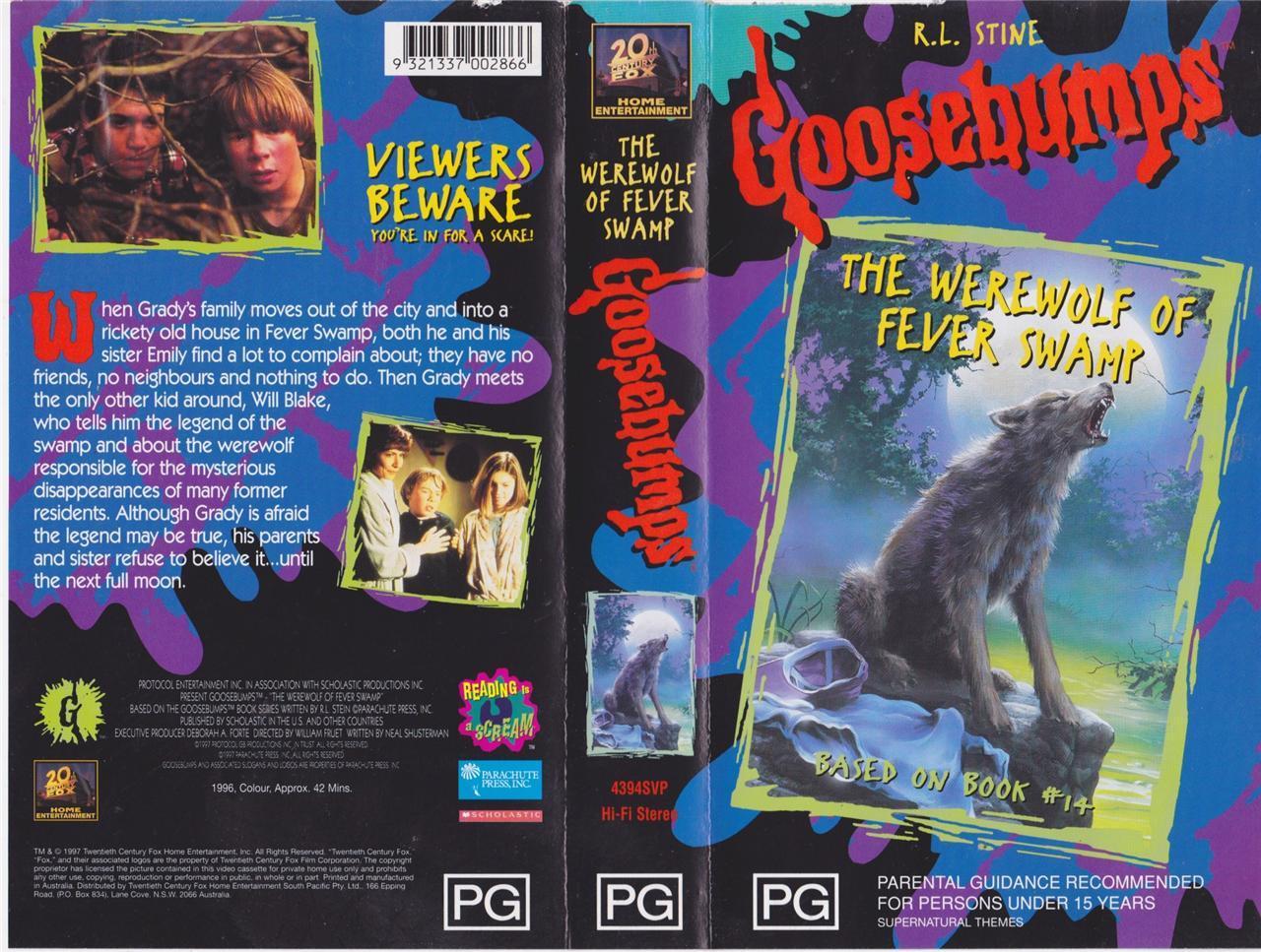 Goosebumps Vhs Cover