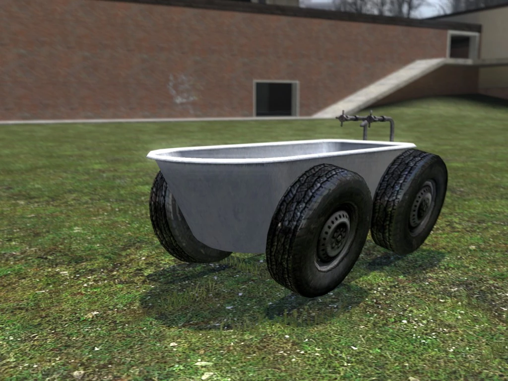 Изображение Contraption bathtub car.jpg GoRap Wiki FANDOM powered