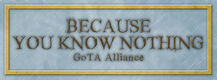 BecauseYouKnowNothingCoverPhoto