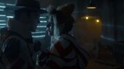 Jeremiah and Ecco dancing