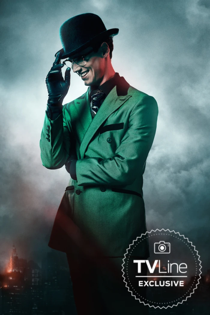 the riddler bowler hat