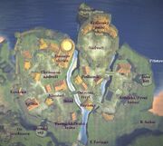 Mapa Vengardu