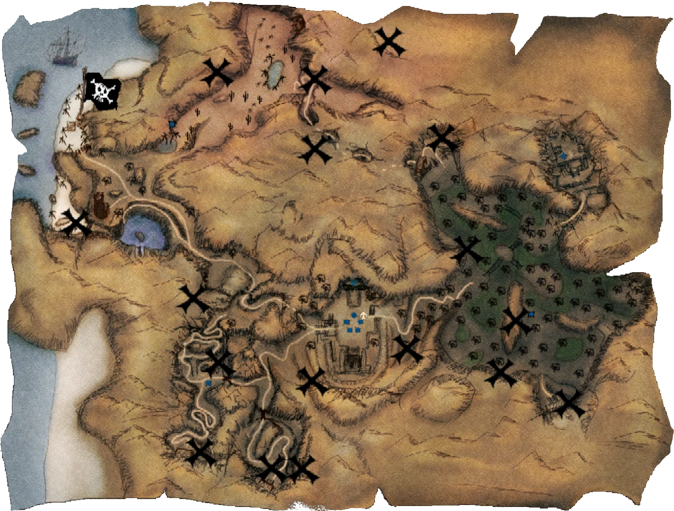 Mapa skarbów Grega | Gothicpedia | Fandom