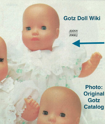 1991 Anny Soft Baby 13 Weichbaby 20002 Gotz Play Doll