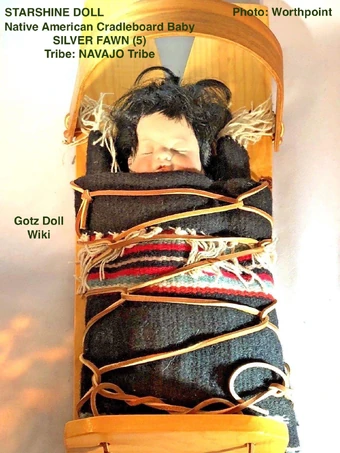 Silver Fawn 5 Gotz Native American Starshine Doll