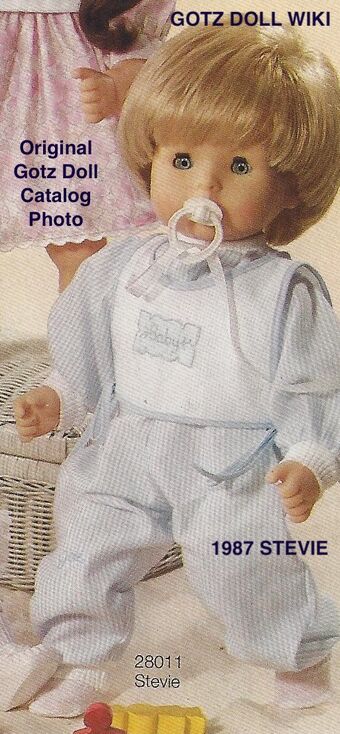 baby doll with pacifier that cries