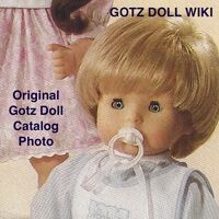 baby doll with pacifier that cries