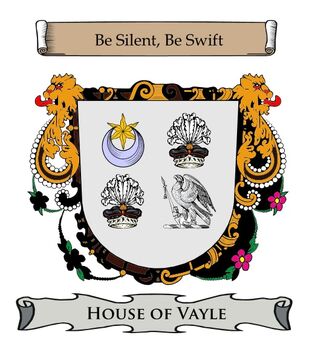 Vayle family crest