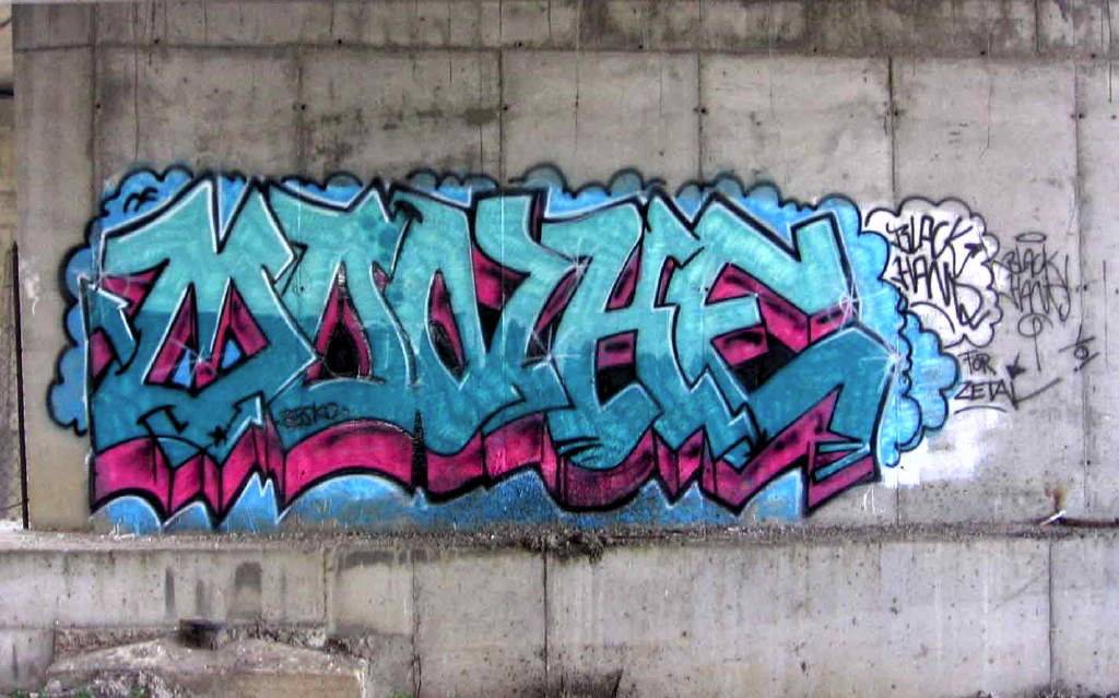 graffiti wildstyle h